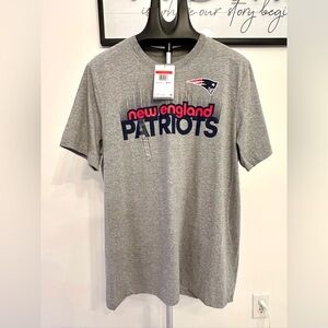 NWT Men Nike New England Patriots T-Shirt Size Large Gray